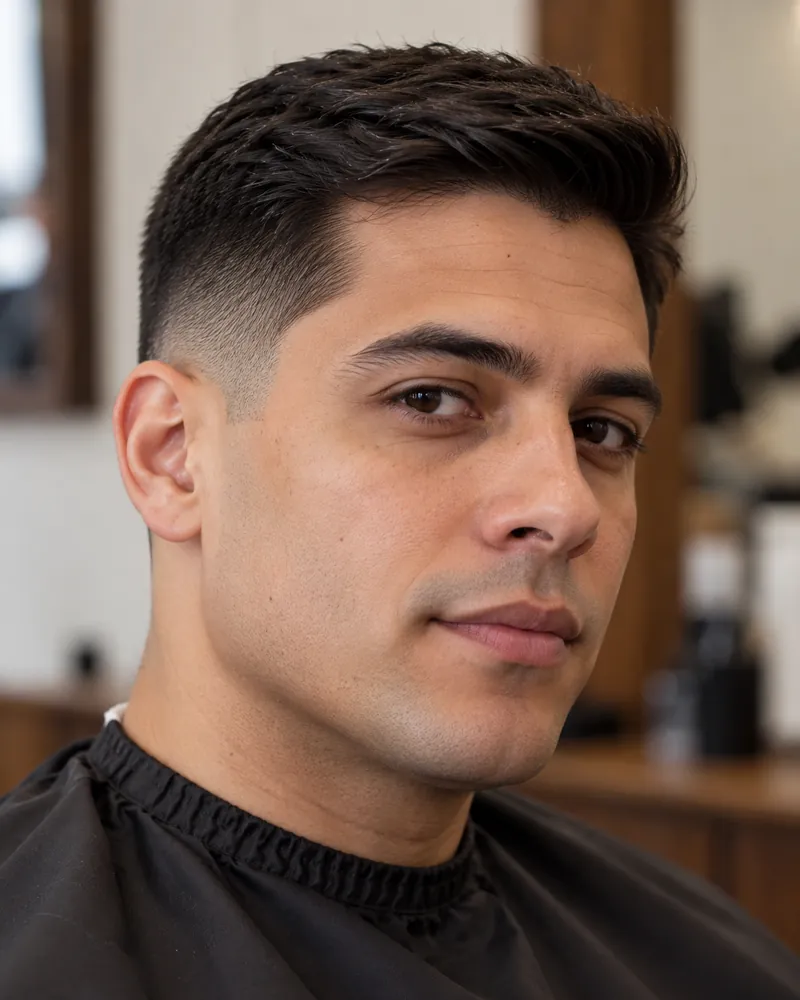 Imagem ilustrativa de rosto masculino barbeado, com bochechas e queixo sem barba